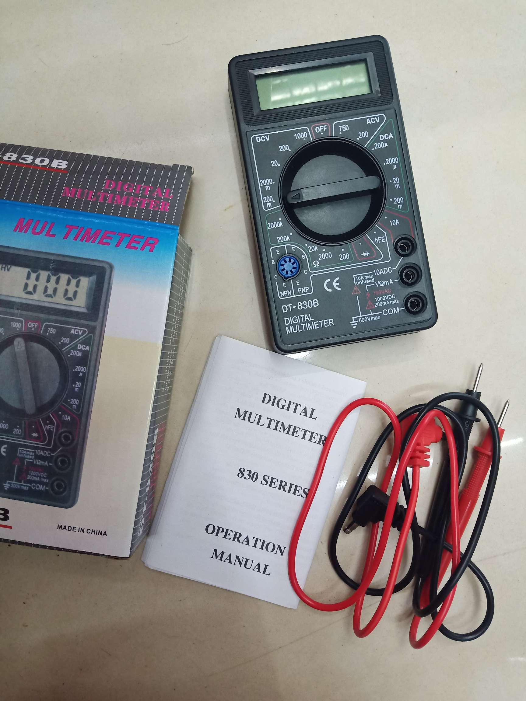 dt830b数字万用表