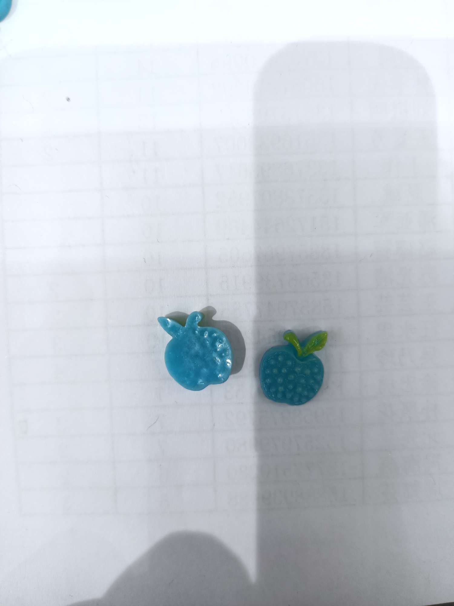 Resin Apple Specification drawing