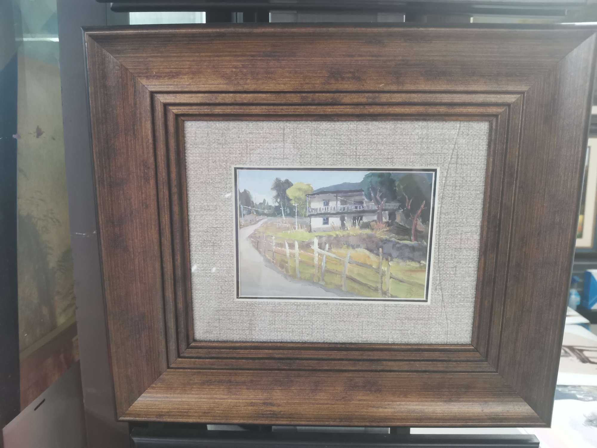 彩度手绘欧 式卉玄关餐厅油画竖版挂画客厅过道背景墙装饰好看高雅