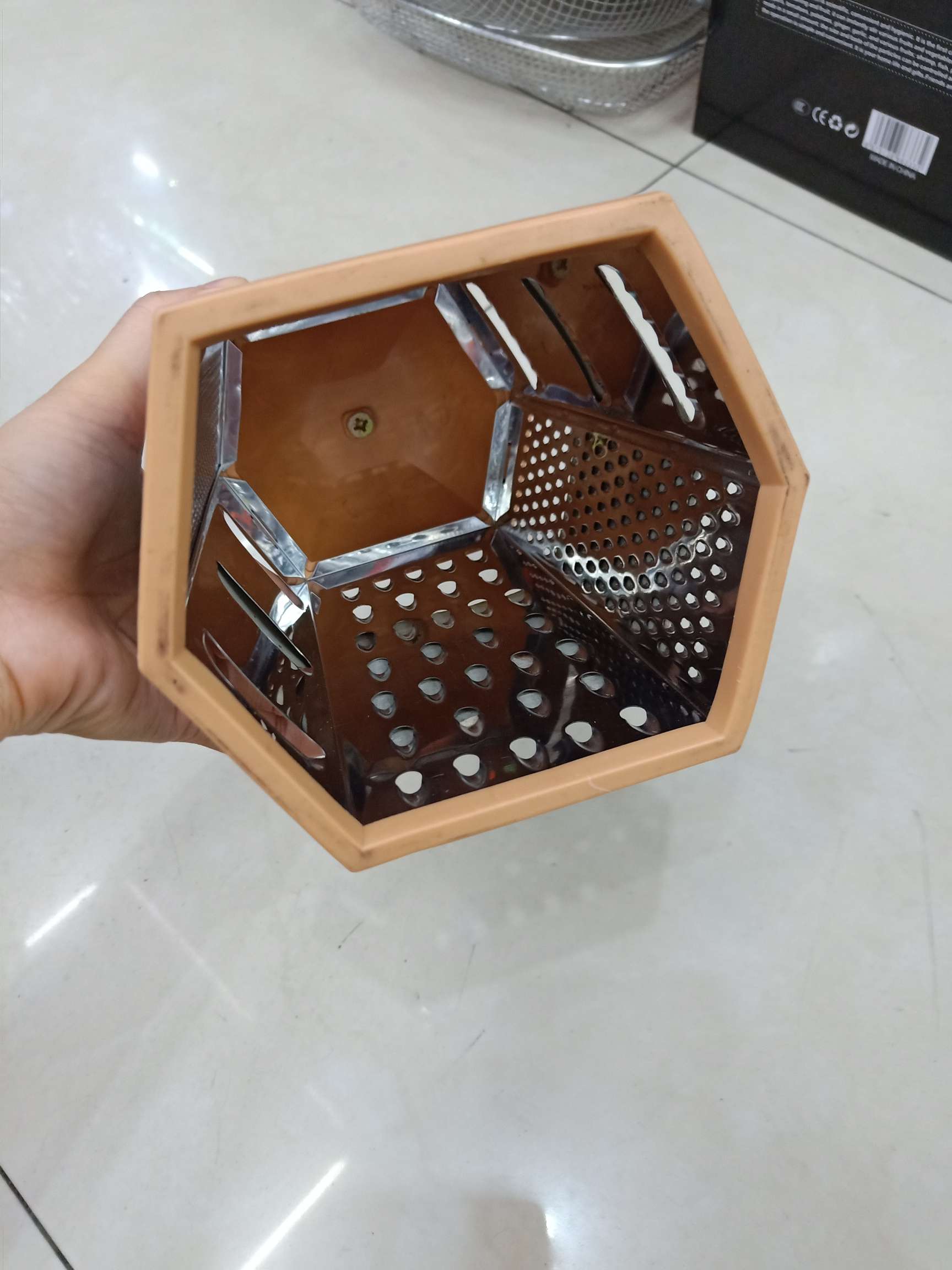 9寸8寸圆球木纹6面刨。细节图