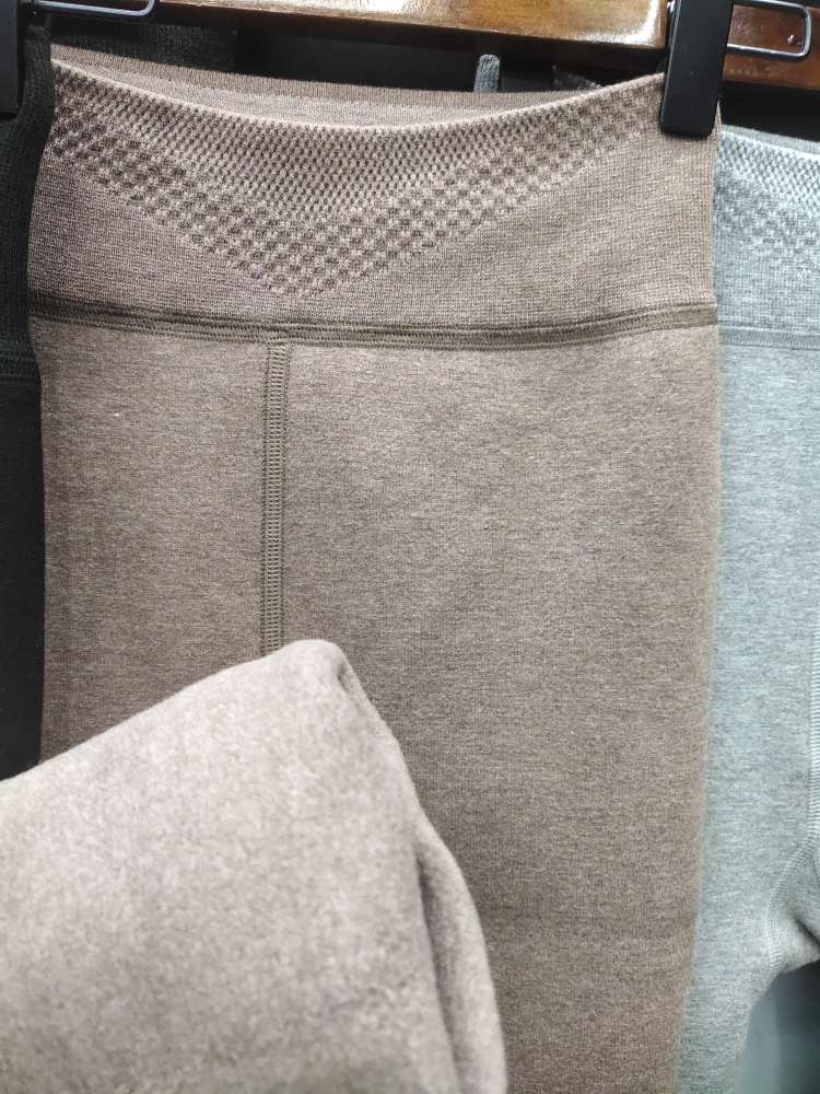 女士羊绒平板棉一体裤产品图