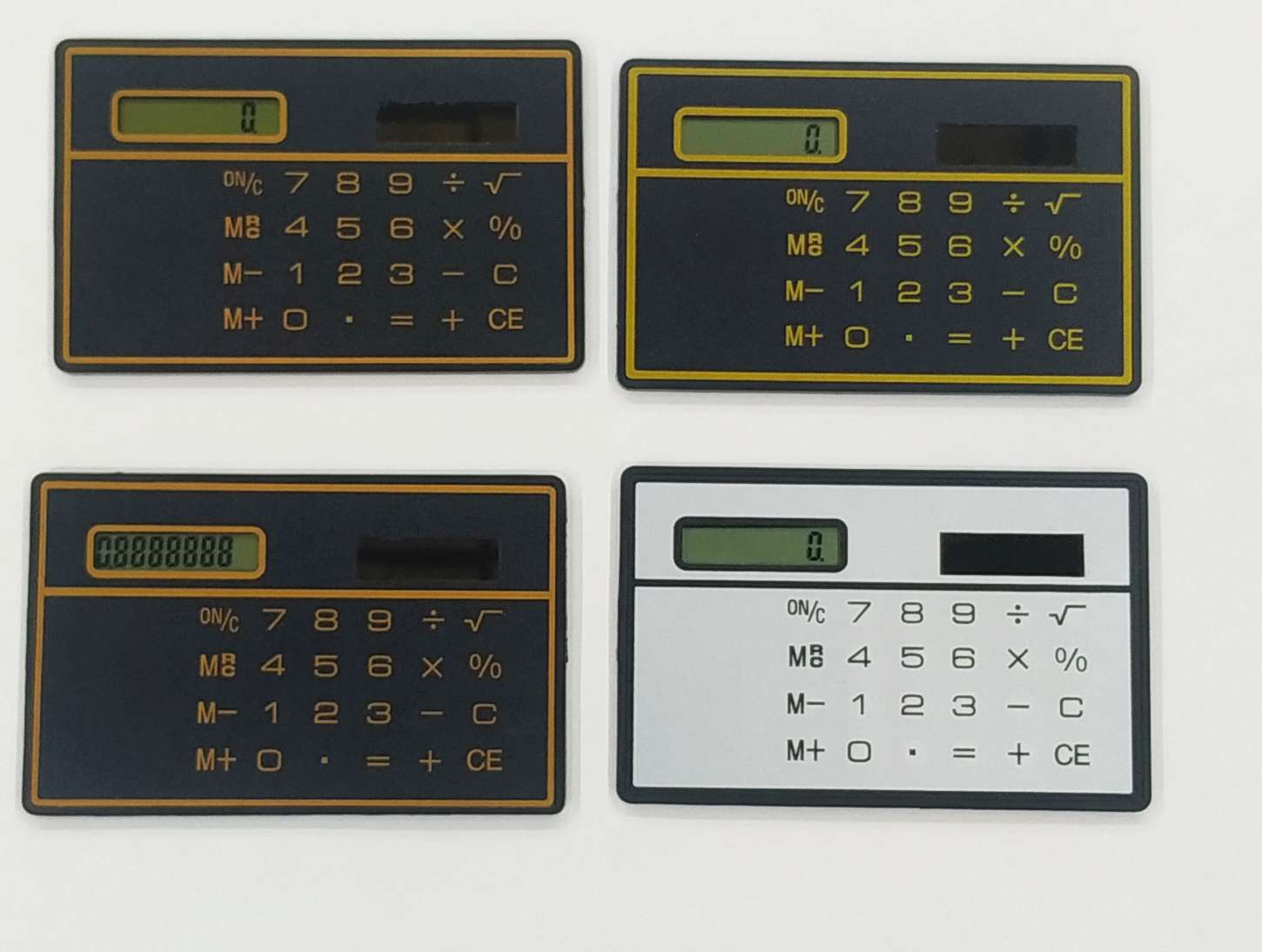 小型太阳能计算器迷你超小便携卡片学生办公财务超薄计算器图