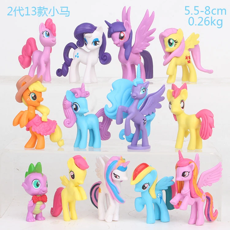 13 pony Polly children's toys wholesale blind box doll doll model toys decompression