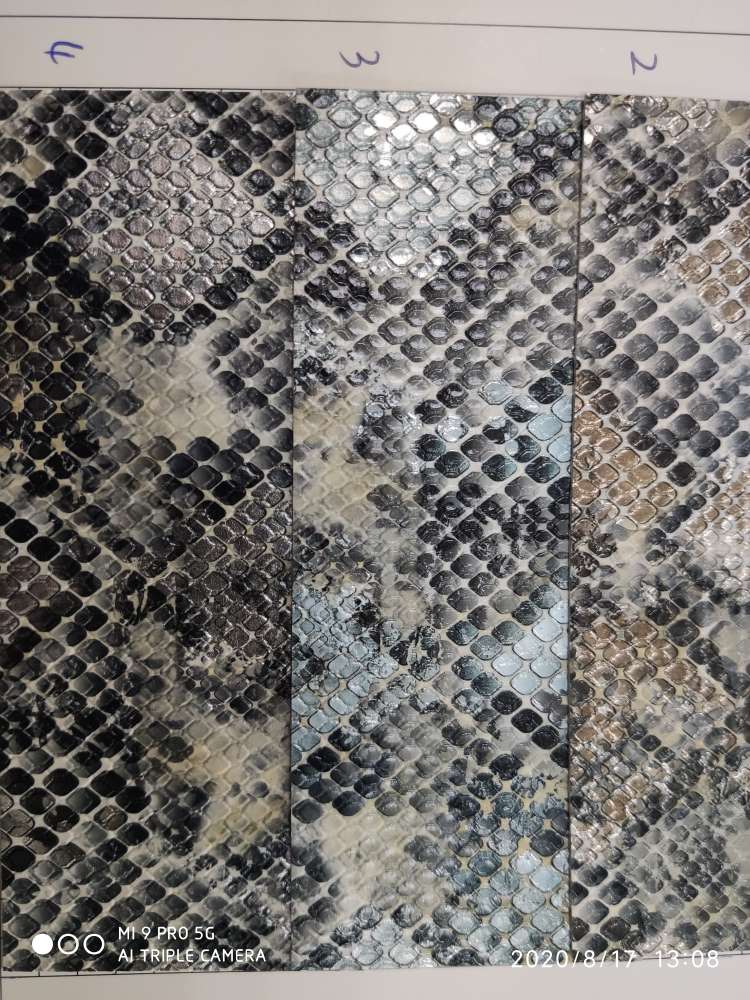 厂家直销热销大量现货支持定做金属蛇皮纹产品图