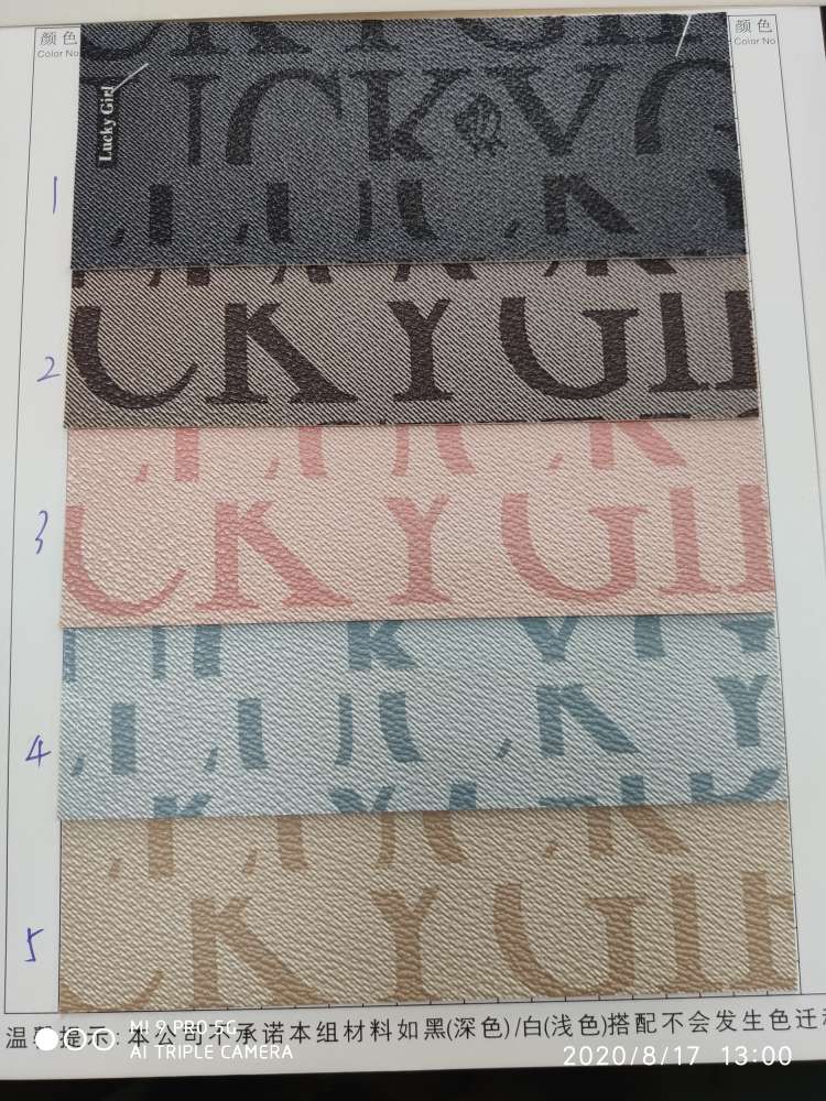 Manufacturer direct selling hot spot support custom - made PVC fashion CK thumbnail