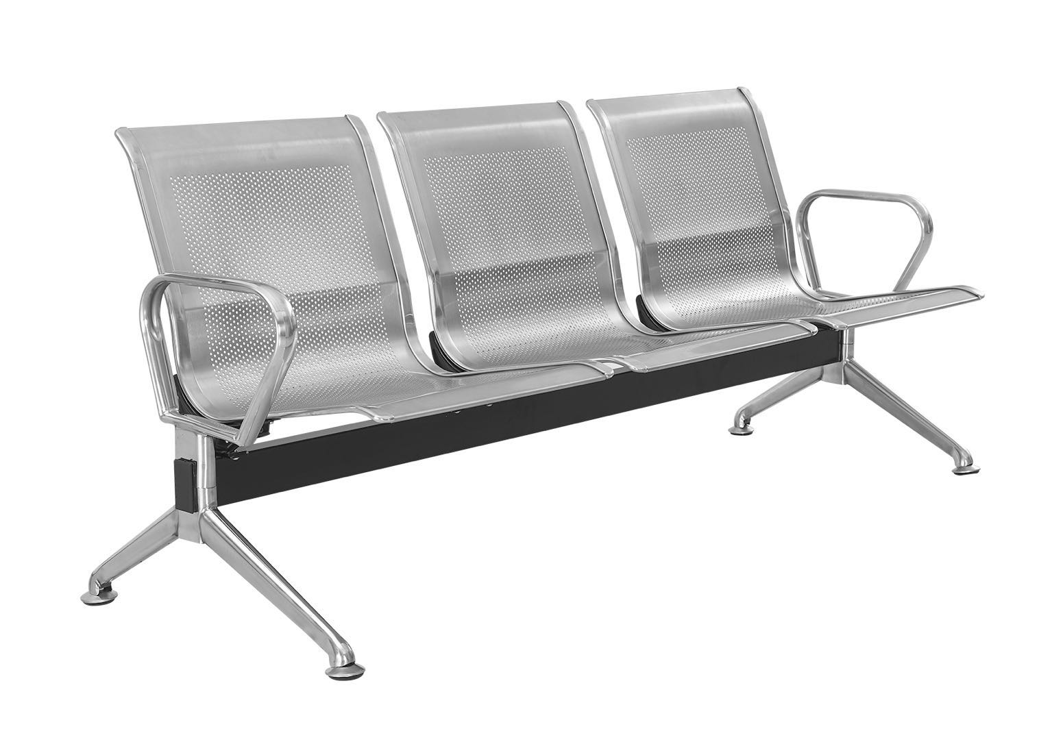机场排椅休闲椅子不锈钢排椅铁排椅医院排椅详情图4