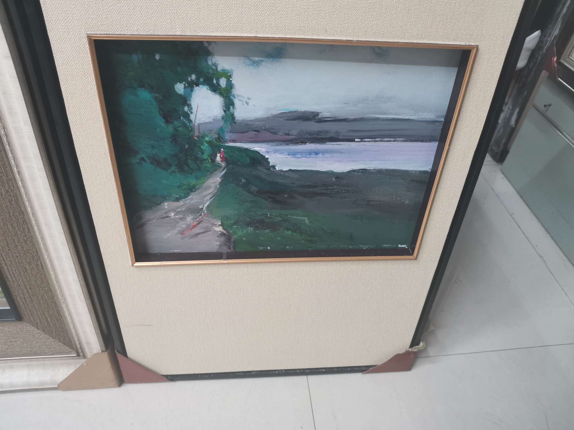 Colorful hand-painted European-style flower oil painting for the entrance, dining room, vertical wall hanging, living room, corridor and background wall decoration