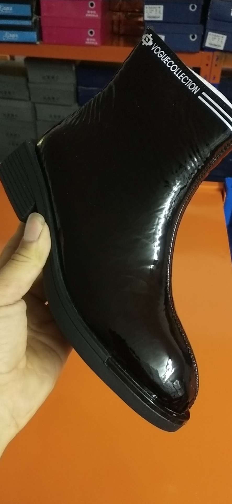 棉皮鞋