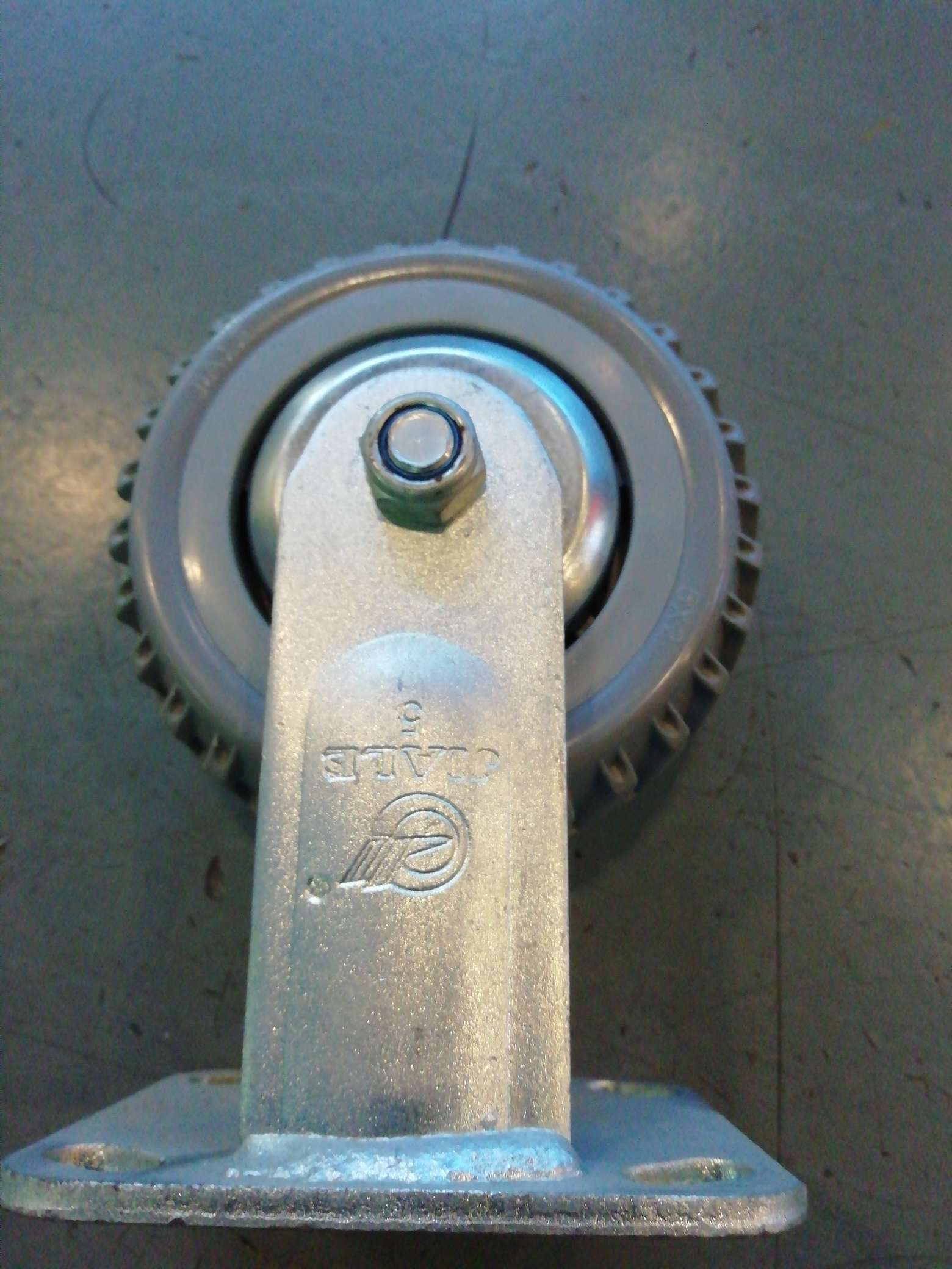 5-inch heavy-duty polyurethane peak fire oriented wheel
