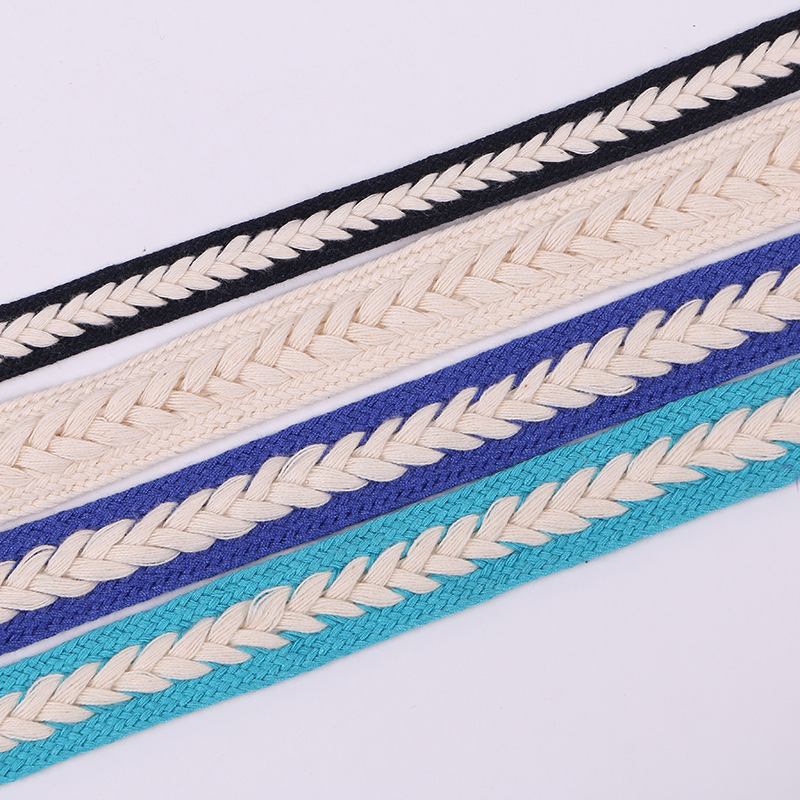 多规格的双色棉绳子D1Y手工梱绑定制绳子图