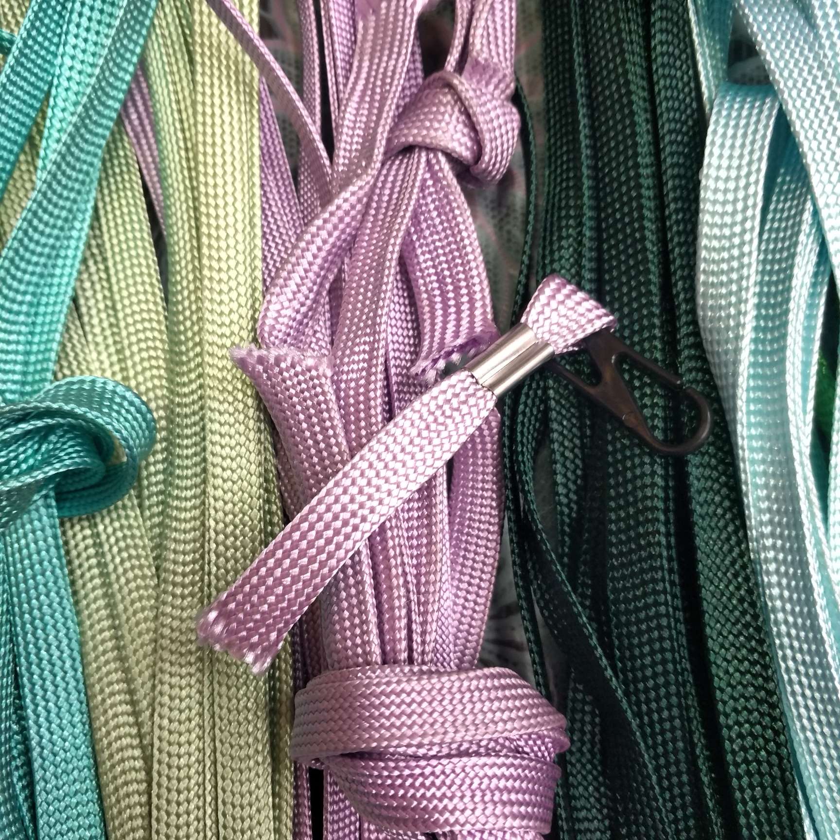 多色涤纶7㎜扁带，适合于挂不同的吊牌。详情图4