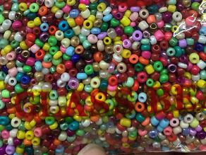 2mm4mmDIY饰品串珠配件隔珠 手工项链手链十字绣材产品图