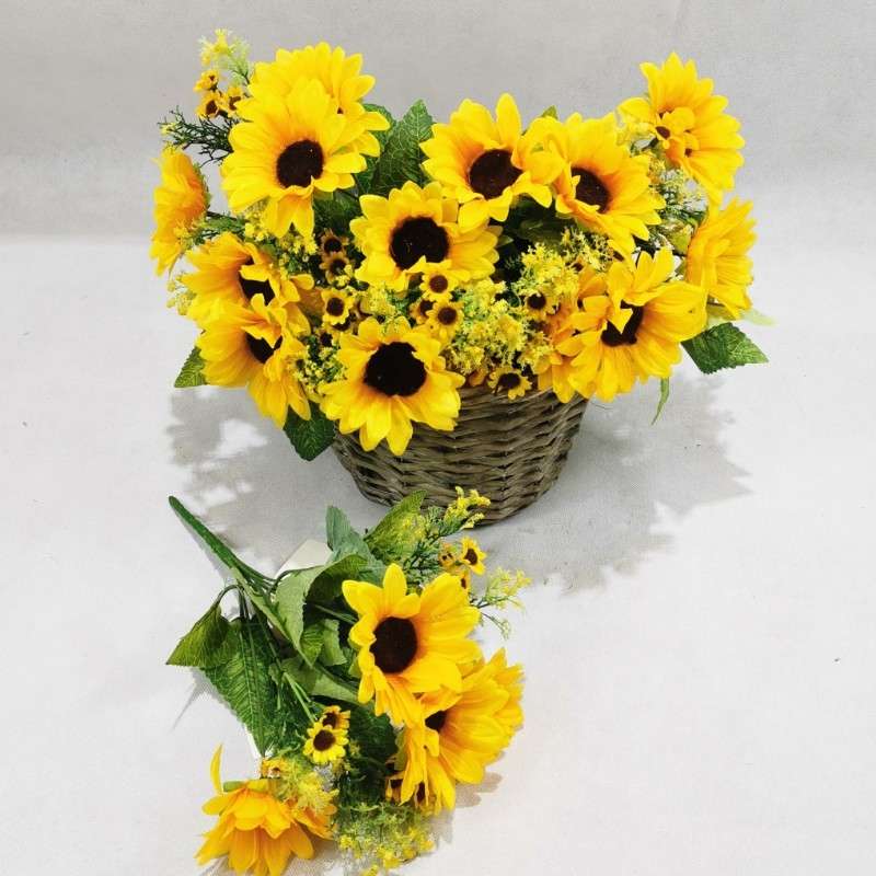 7叉情人草向日葵