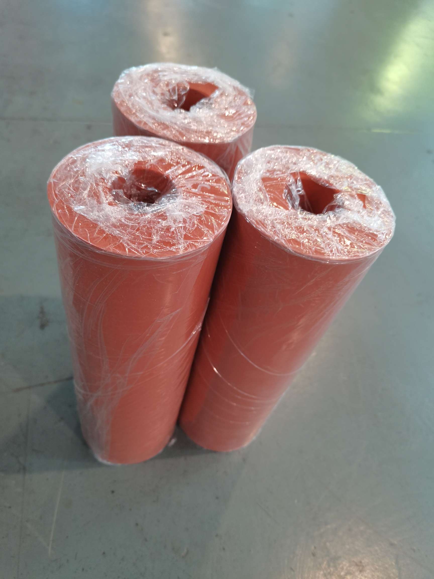 Heat transfer rubber wheel details Picture
