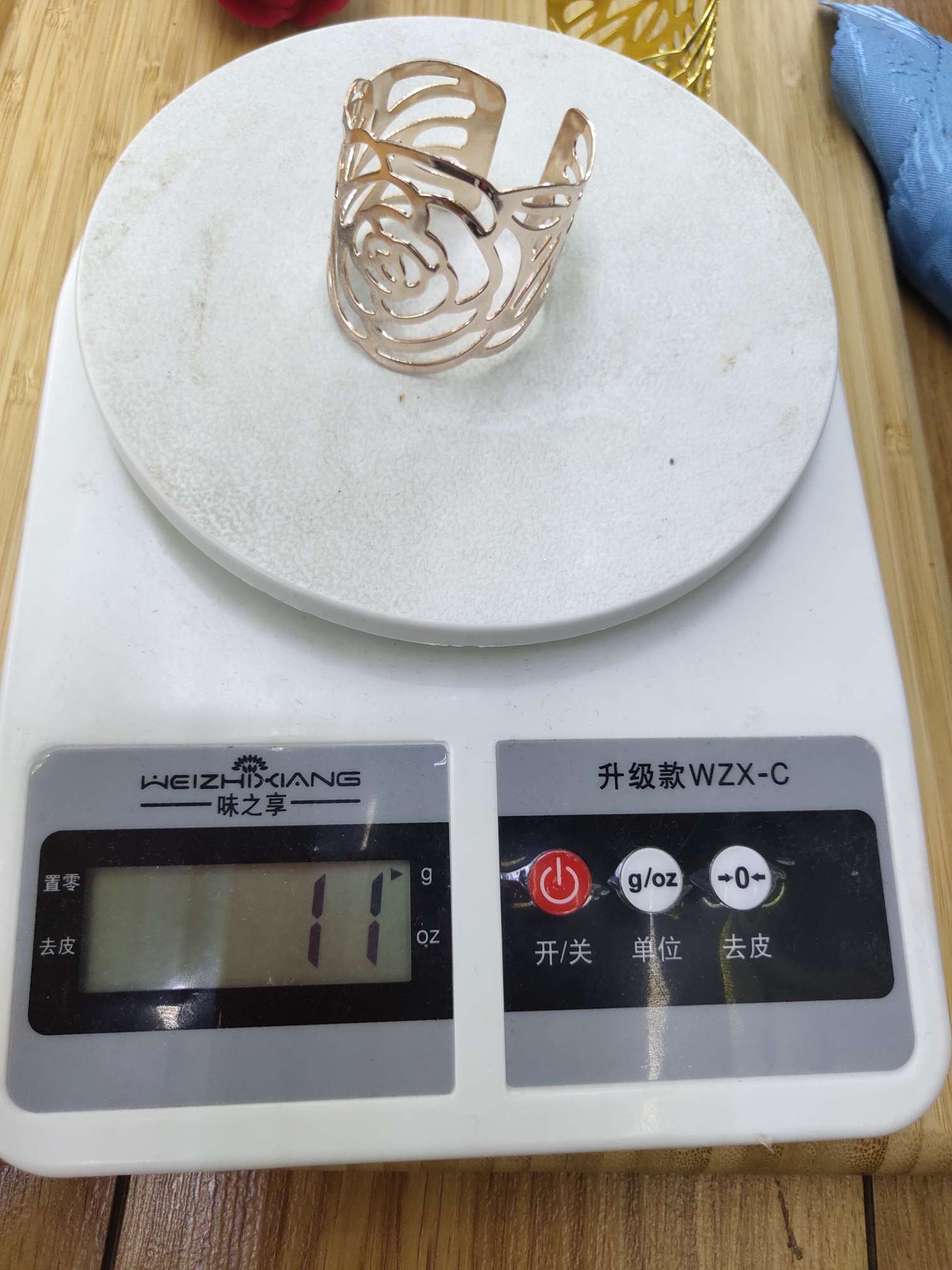 源头工厂直销金属餐巾环详情图6