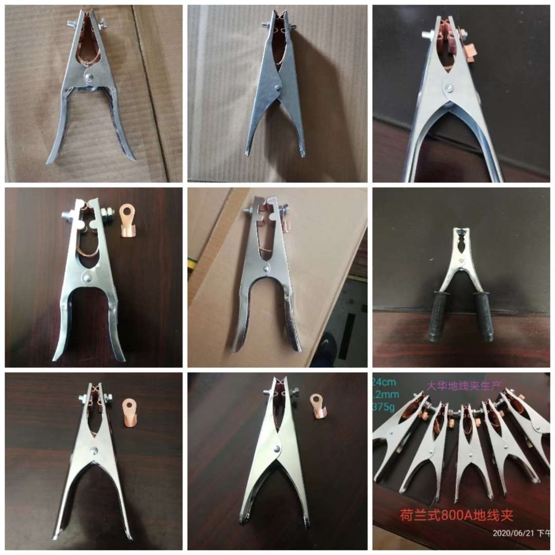 Welding clamp Battery clamp crocodile clamp Welding tools Welding tools Hardware tools welding handle labor protection products full figure