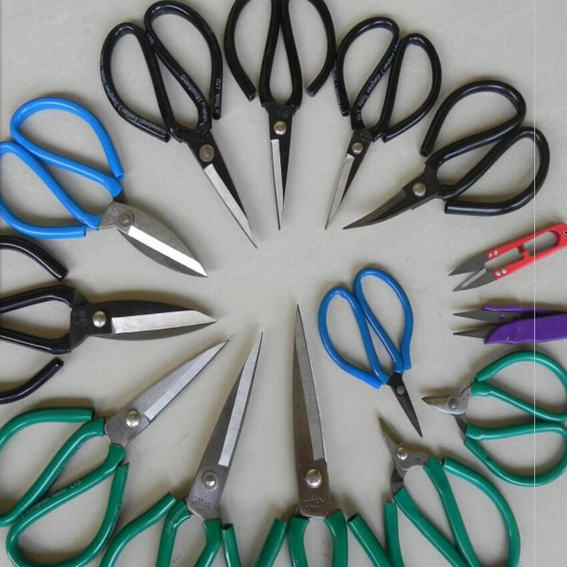 Multiple multi-purpose leather casing industrial household scissors thumbnail