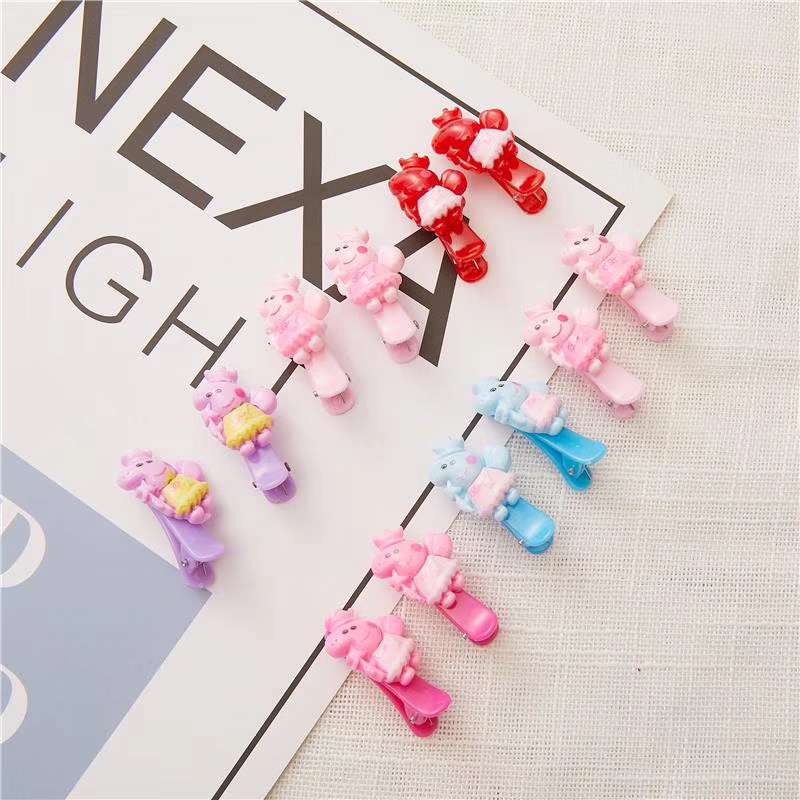 Children's hair clips, cute cartoon hair clips for baby girls, small gifts that won't damage hair, bangs clips, side clips, headwear and hair ties