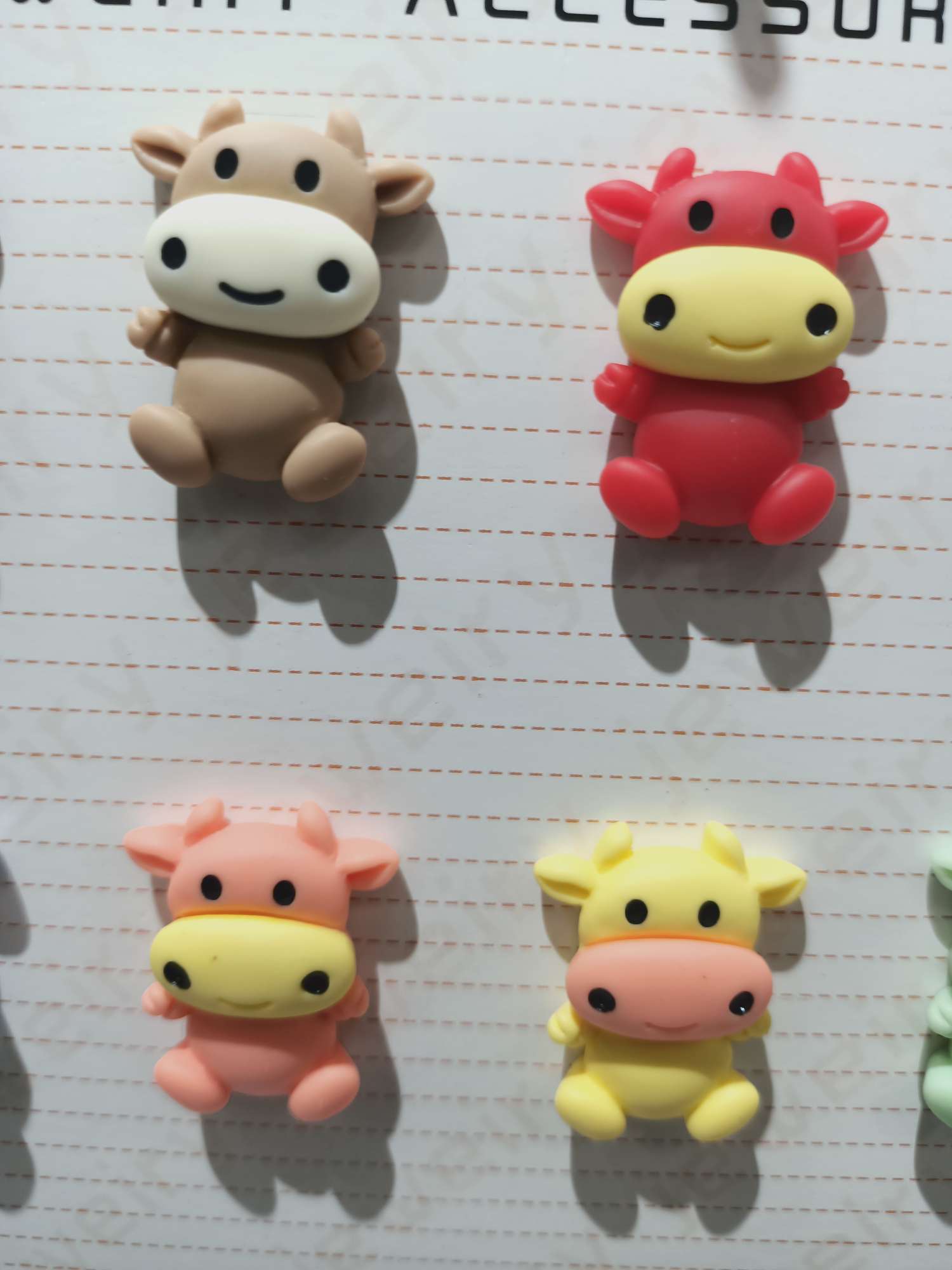 卡通牛系列产品图