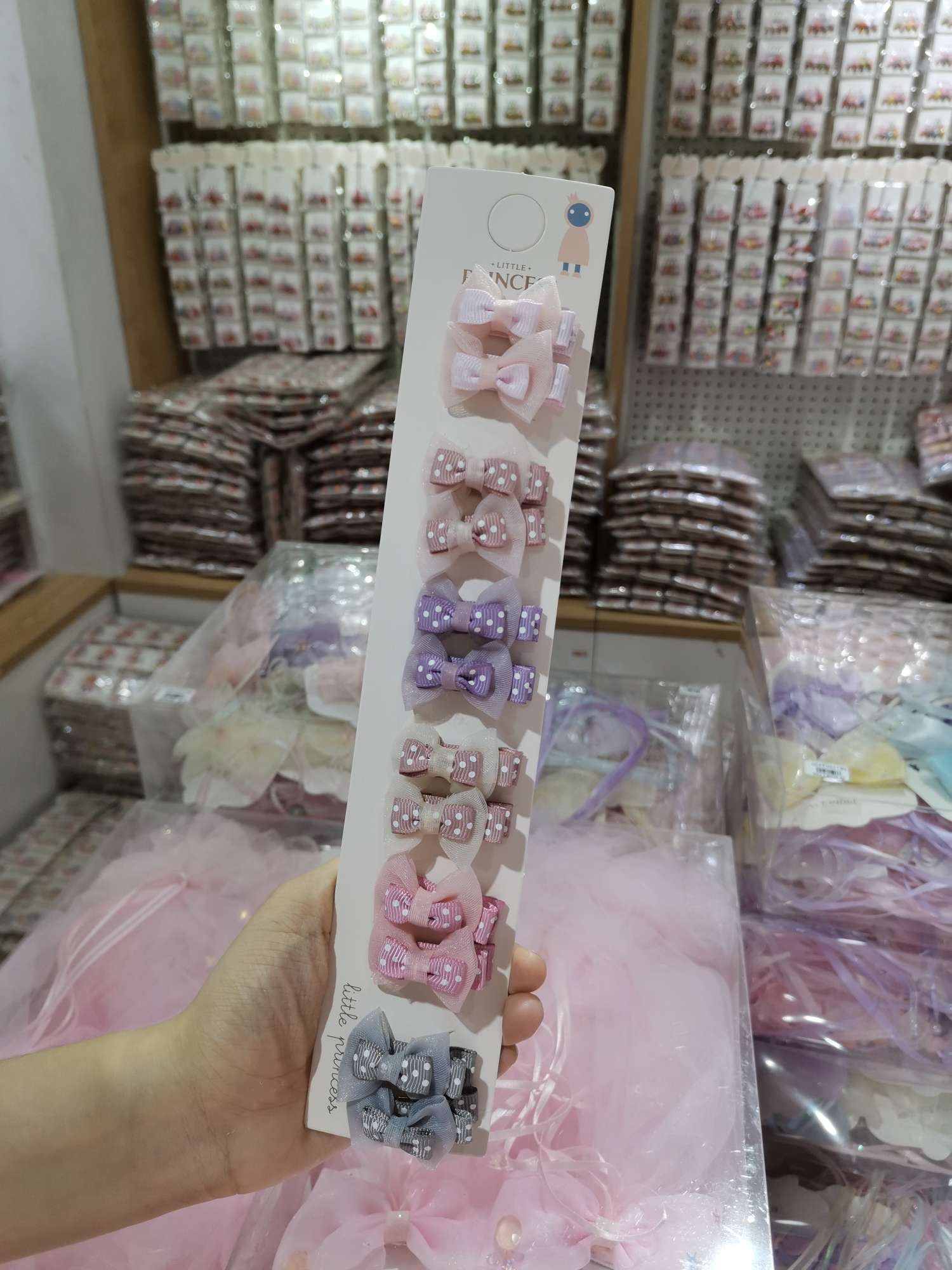 Children's hot new fabric spot cloth duck clip thumbnail