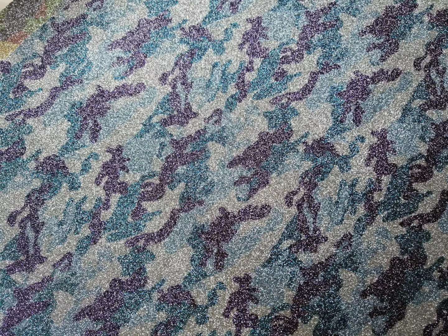 厂家直销新品格利特迷彩20003#箱包头饰原材料白底实物图