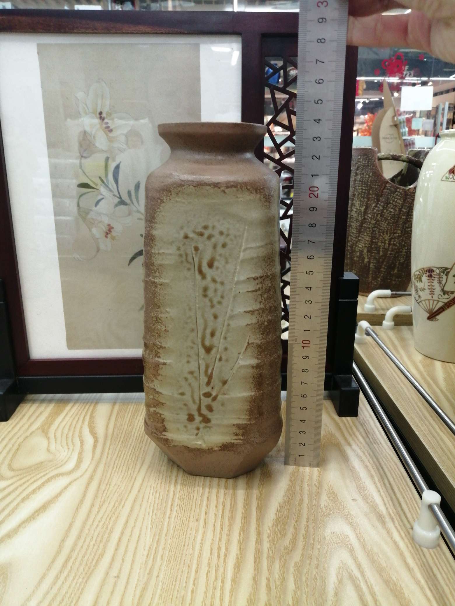 花瓶/陶瓷花瓶/花瓶摆件/花瓶装饰/青花瓷花瓶细节图