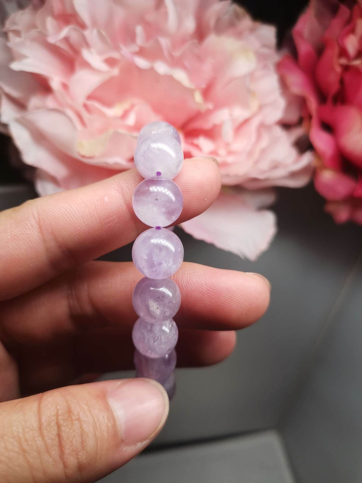 Cristal natural (color lavanda). Colores ultra hermosos Item Picture