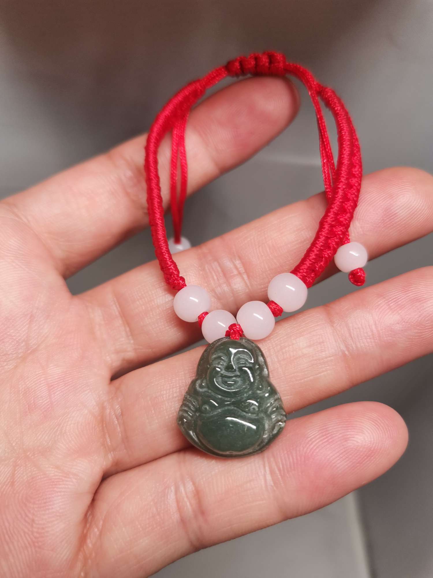 Myanmar jade jade. Aceite jade buddha pulsera undefined