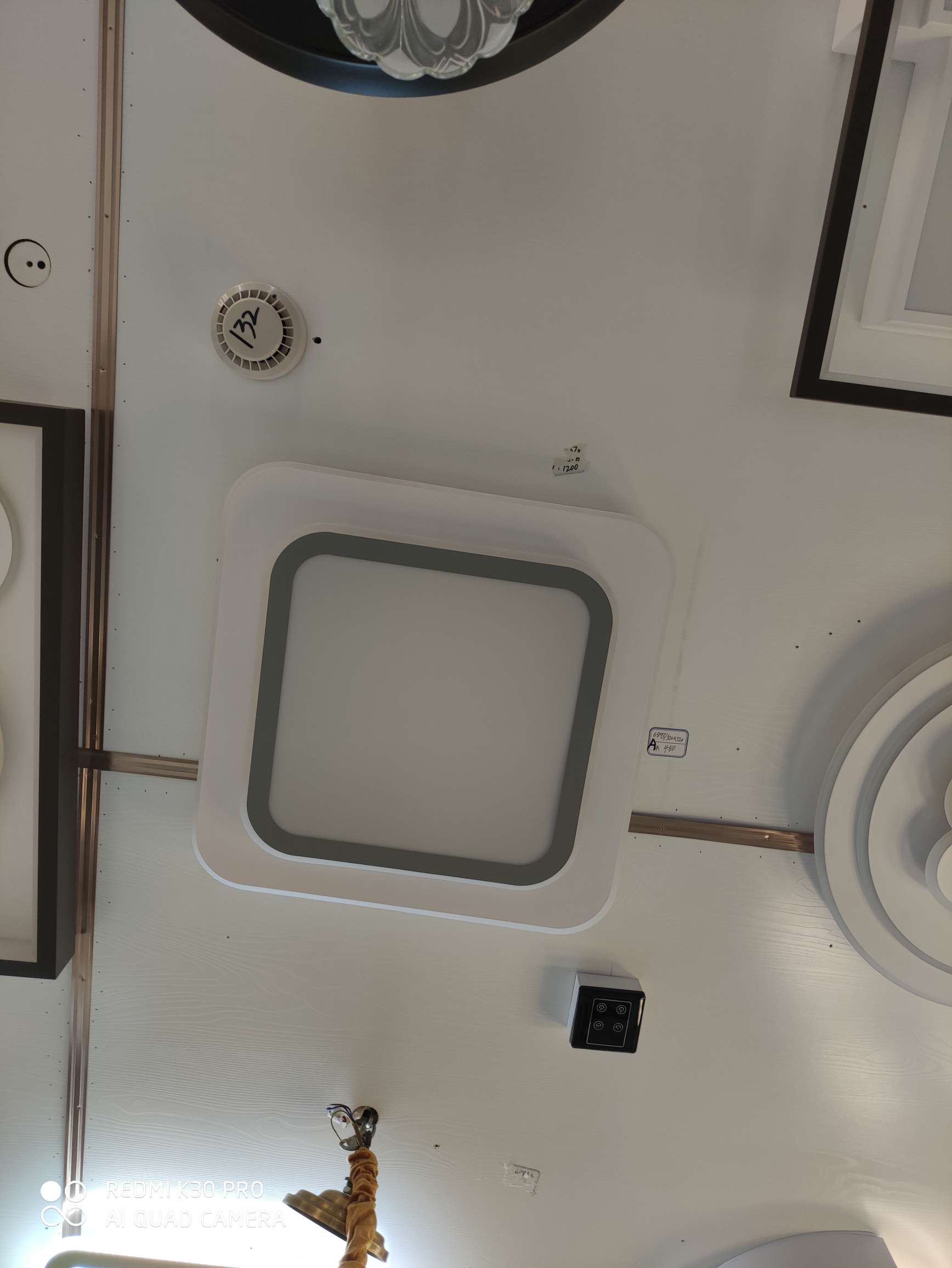 6893 square meters of straight-through 520X520 stepless dimming LED white light, warm light, night light and neutral light details Picture