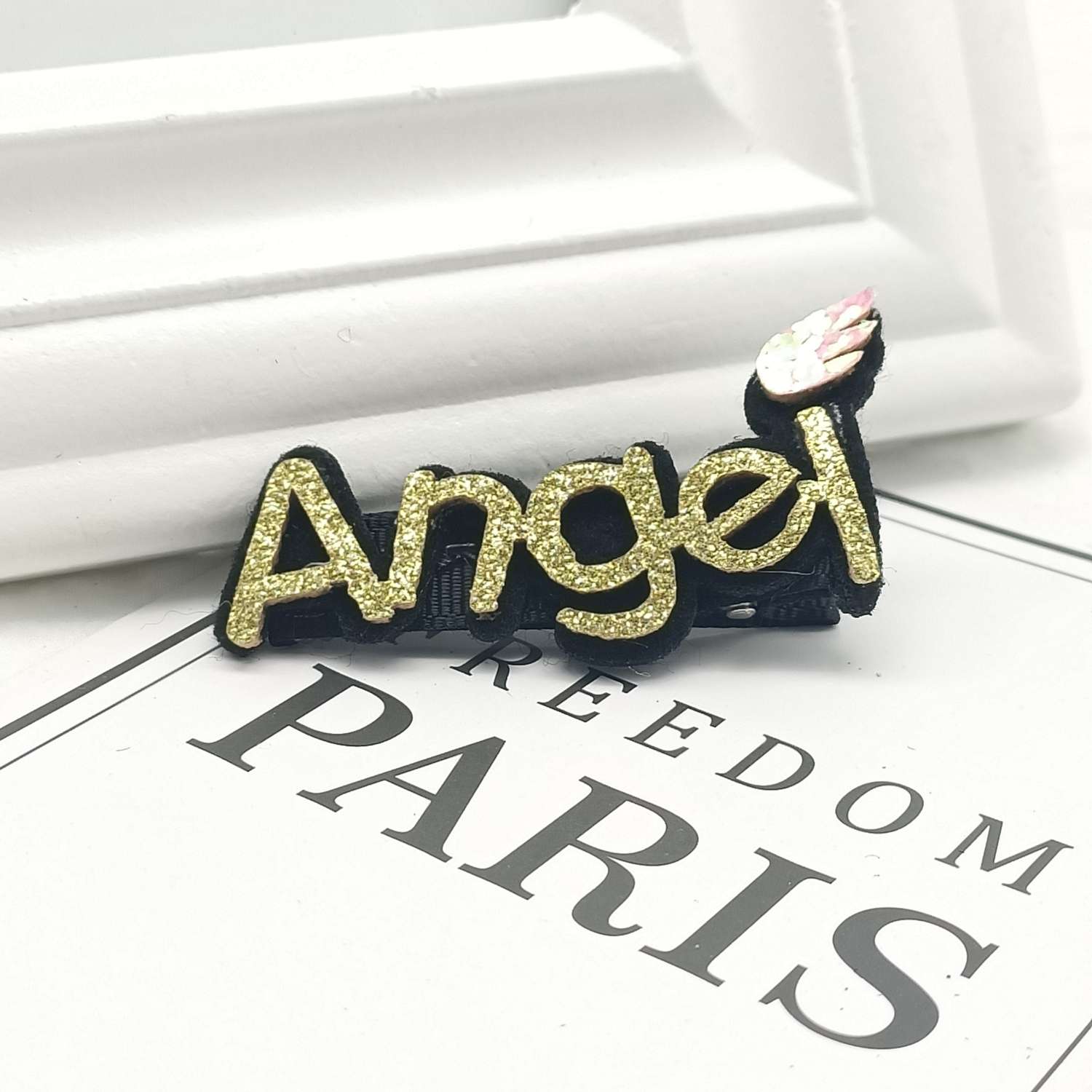 Korean children's hairpin headwear, princess, super cute and adorable text 9-side clip, girls' trend hairpin headwear, cute undefined