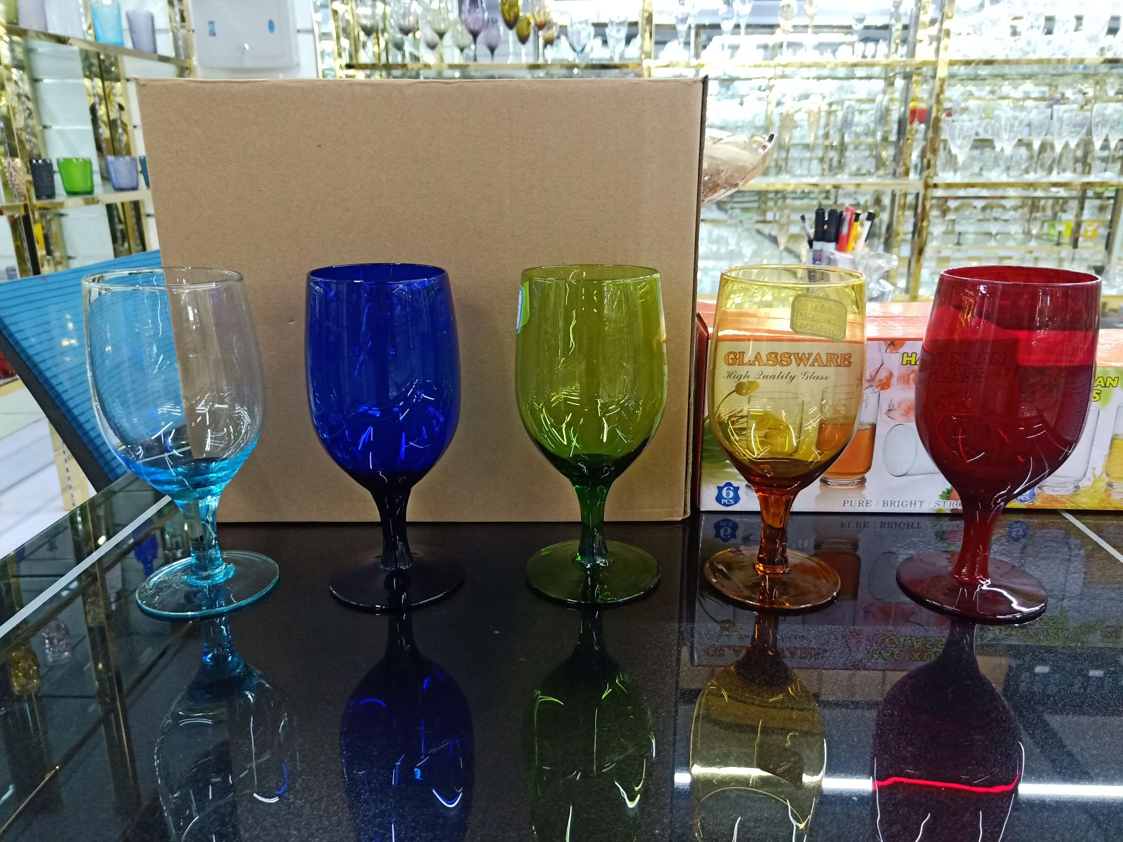5色酒杯