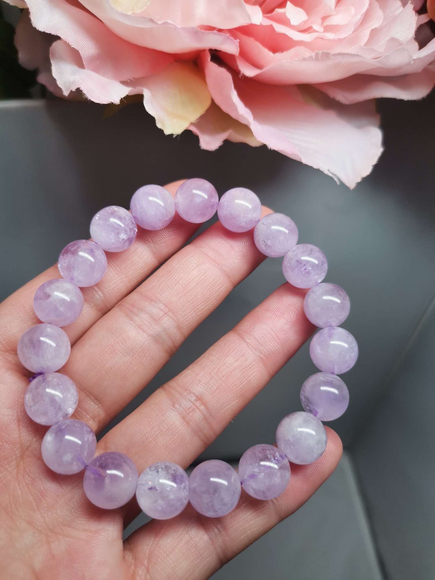 Cristal natural (color lavanda). Colores ultra hermosos undefined