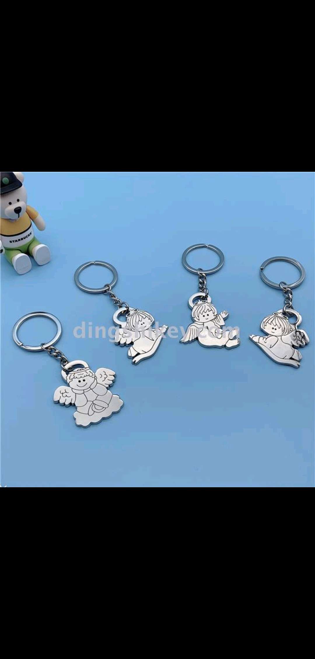 Zinc alloy little angel 👼 keychain