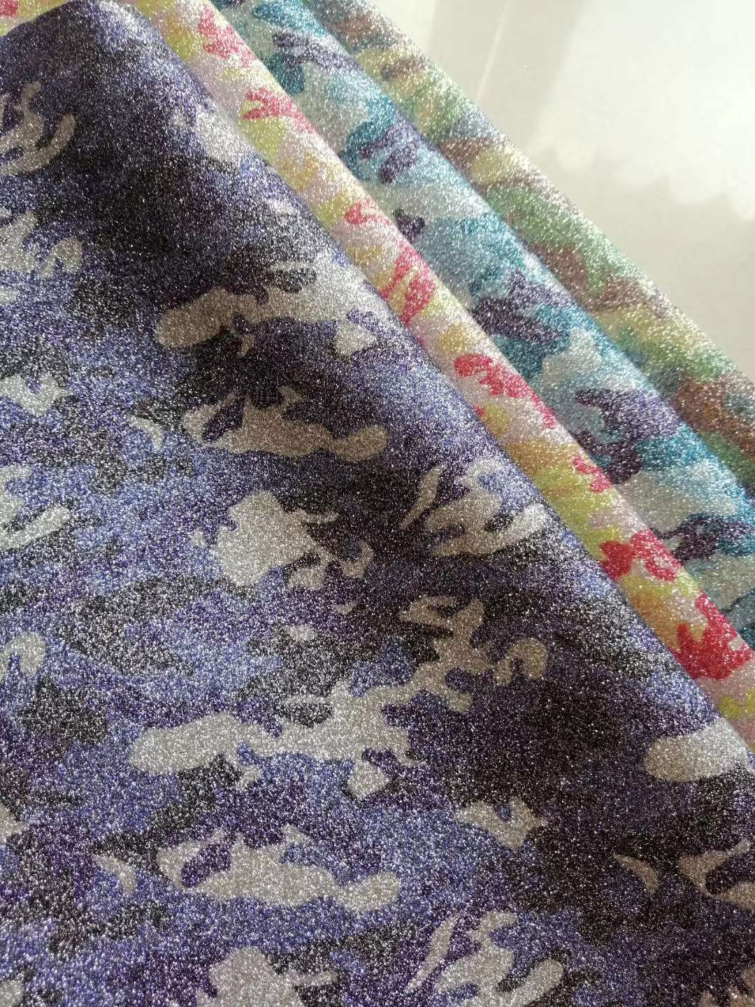 厂家直销新品格利特迷彩20003#箱包头饰原材料细节图