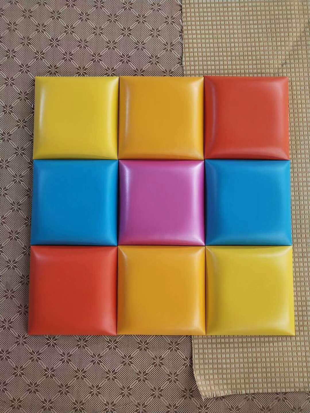 厂家直销加厚全pu羊纹皮革仿真皮面料箱包革沙发卡座软包面料8276详情图6