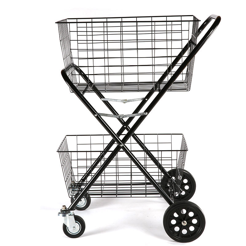 Double - decker shopping carts supermarket carts thumbnail