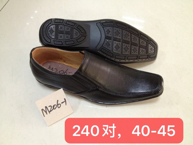 Men's leather shoes details Picture