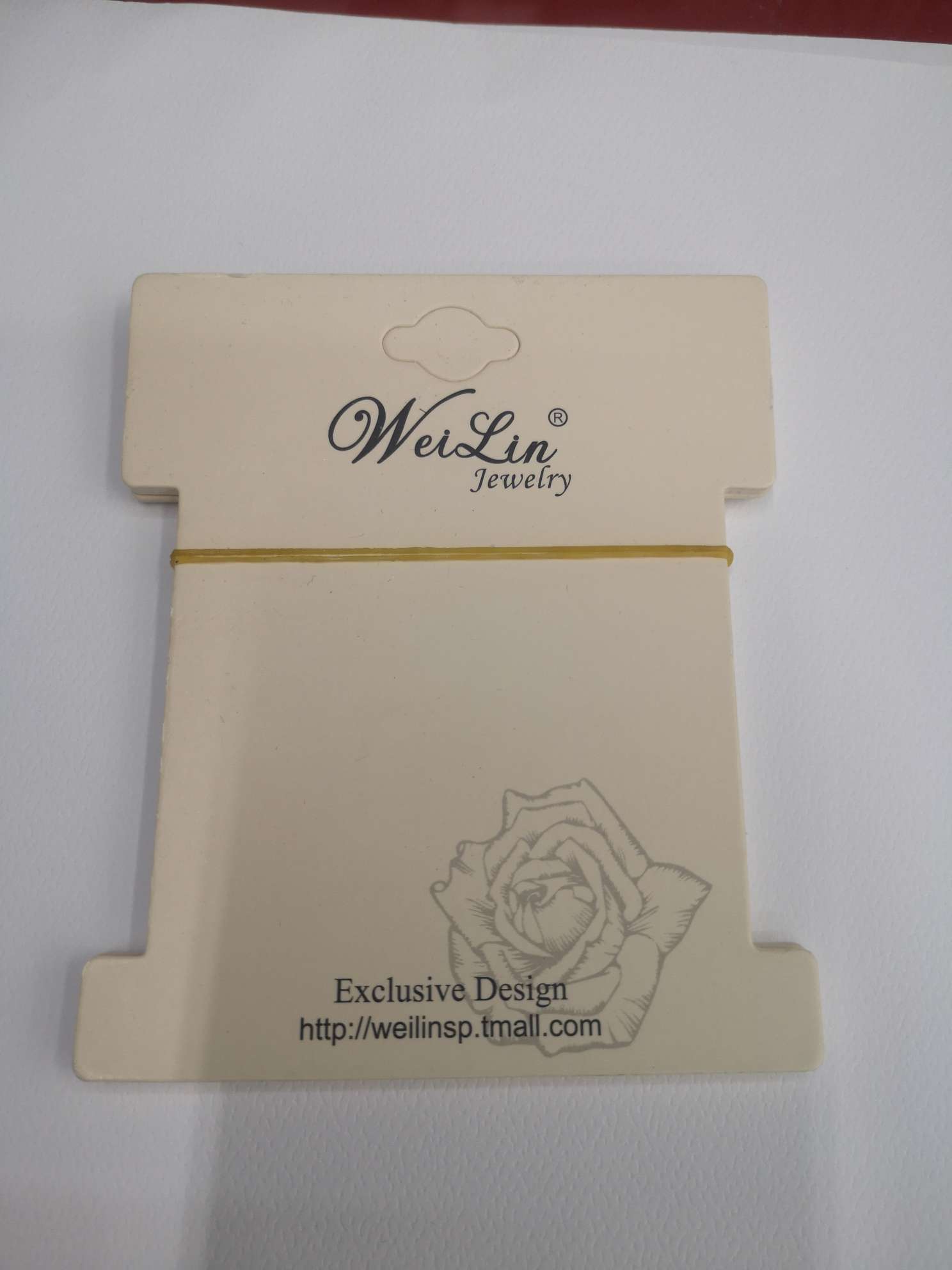 White jewelry board jewelry card jewelry accessories necklace bracelet card thumbnail
