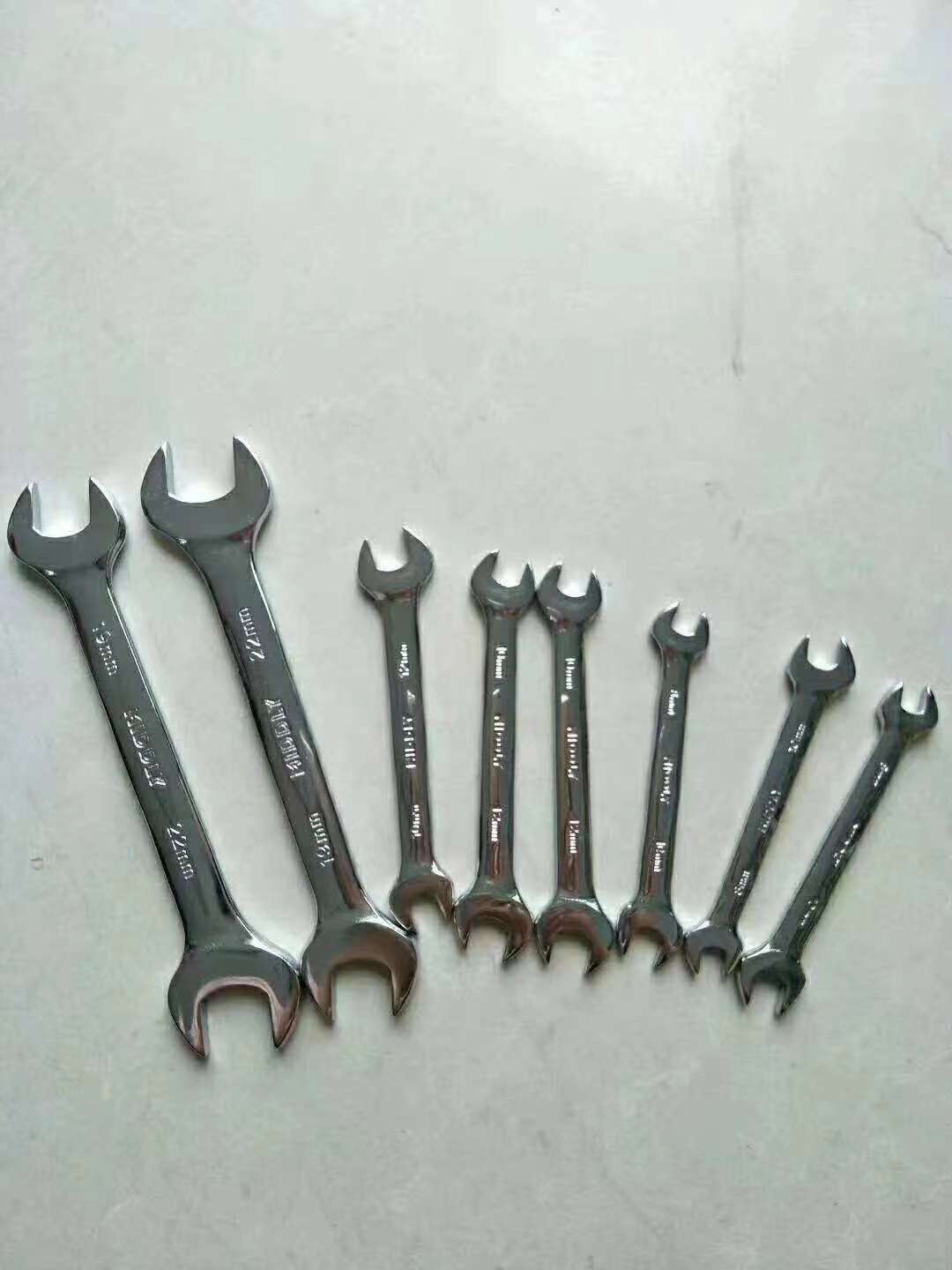 Open wrench Dual-purpose wrench wrench Wrench Hardware tools Hand tools Specification drawing