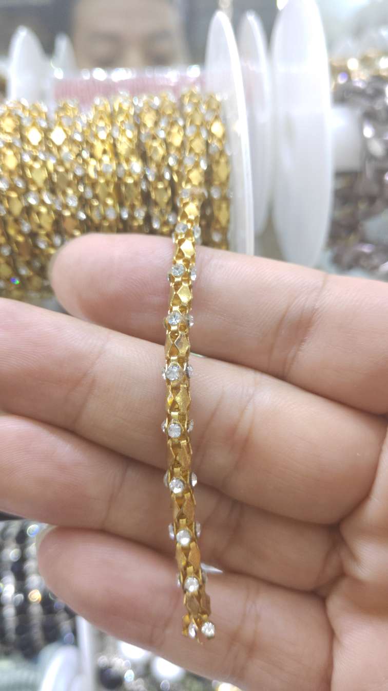 Diamond chain point drill