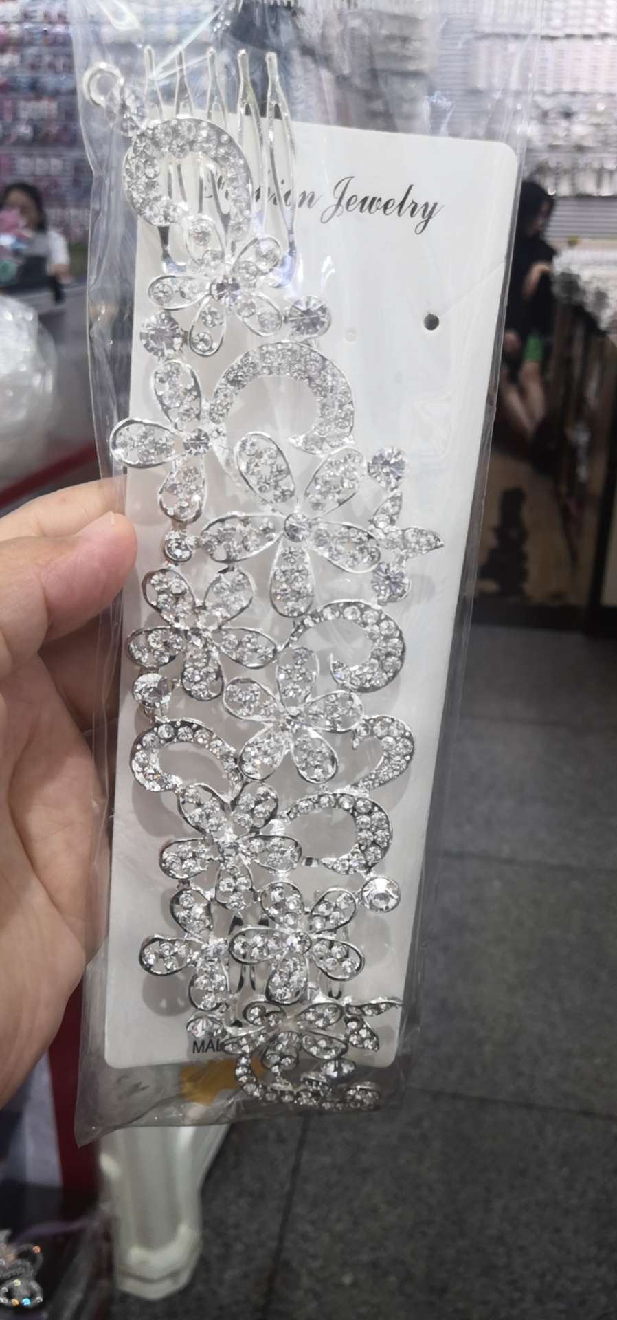 Bride's headdress details Picture