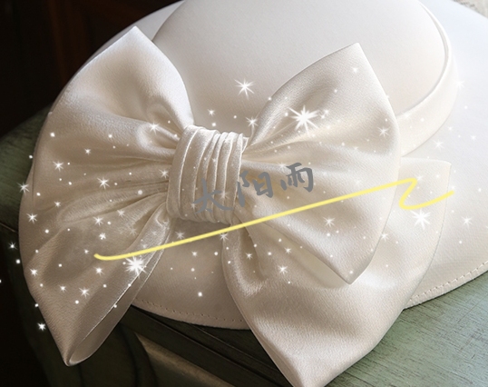 Elastic mesh, wedding dress headwear, hat flower 🌸! Creativity (excluding hats) details Picture