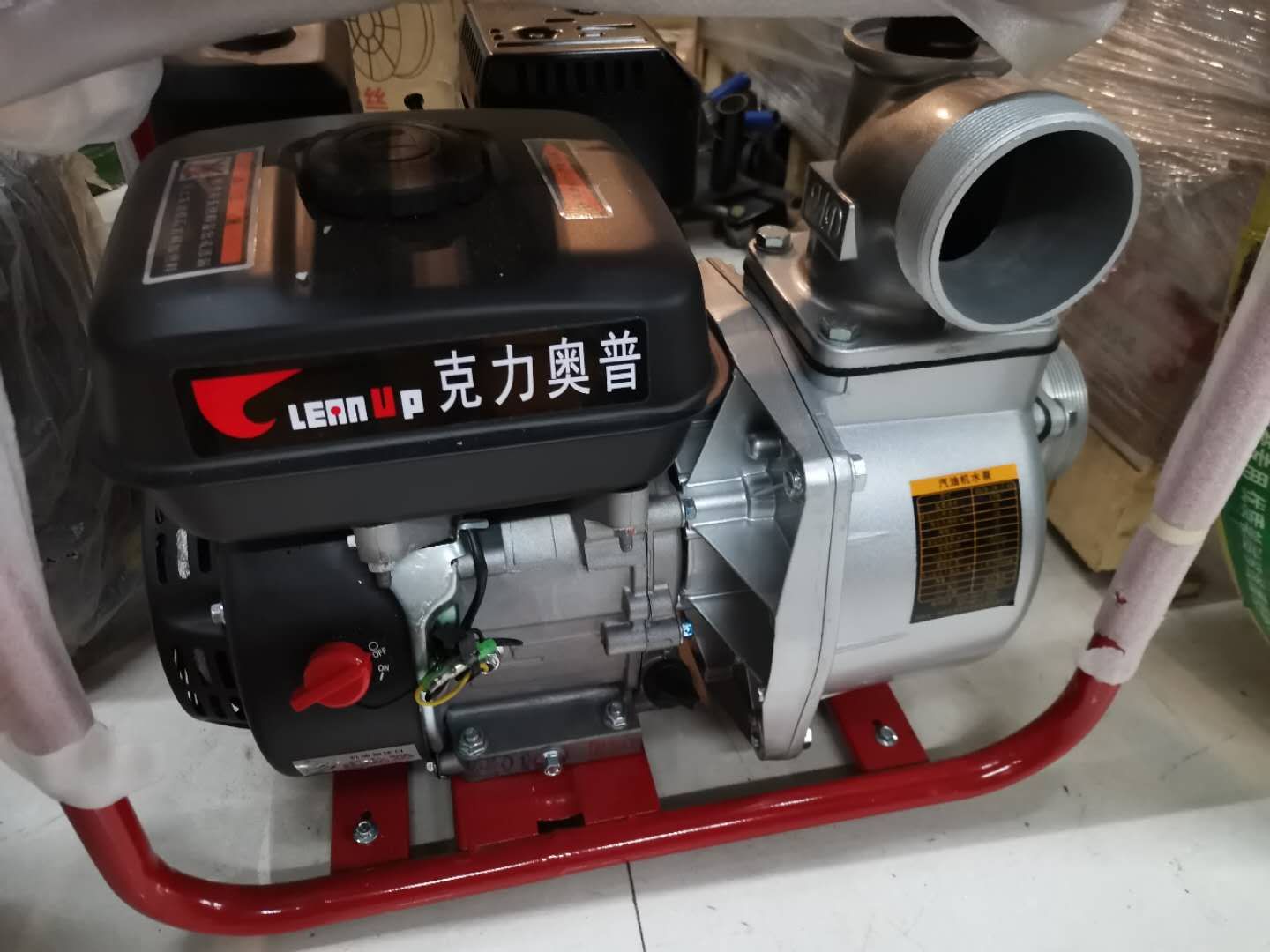 Three-inch oil-driven water pump Specification image