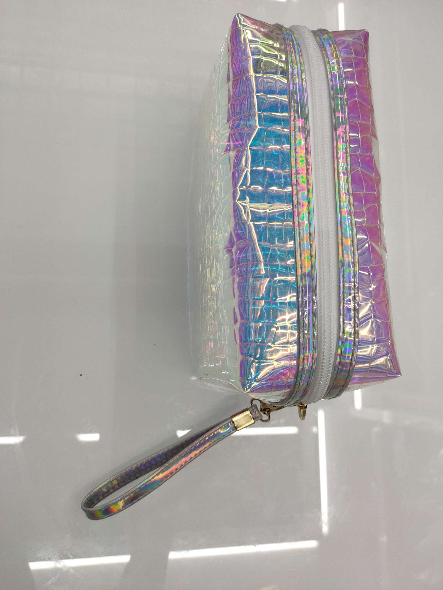 TPU网红化妆包女大容量便携箱品小号旅行盒随身ins风火洗漱收纳袋包产品图