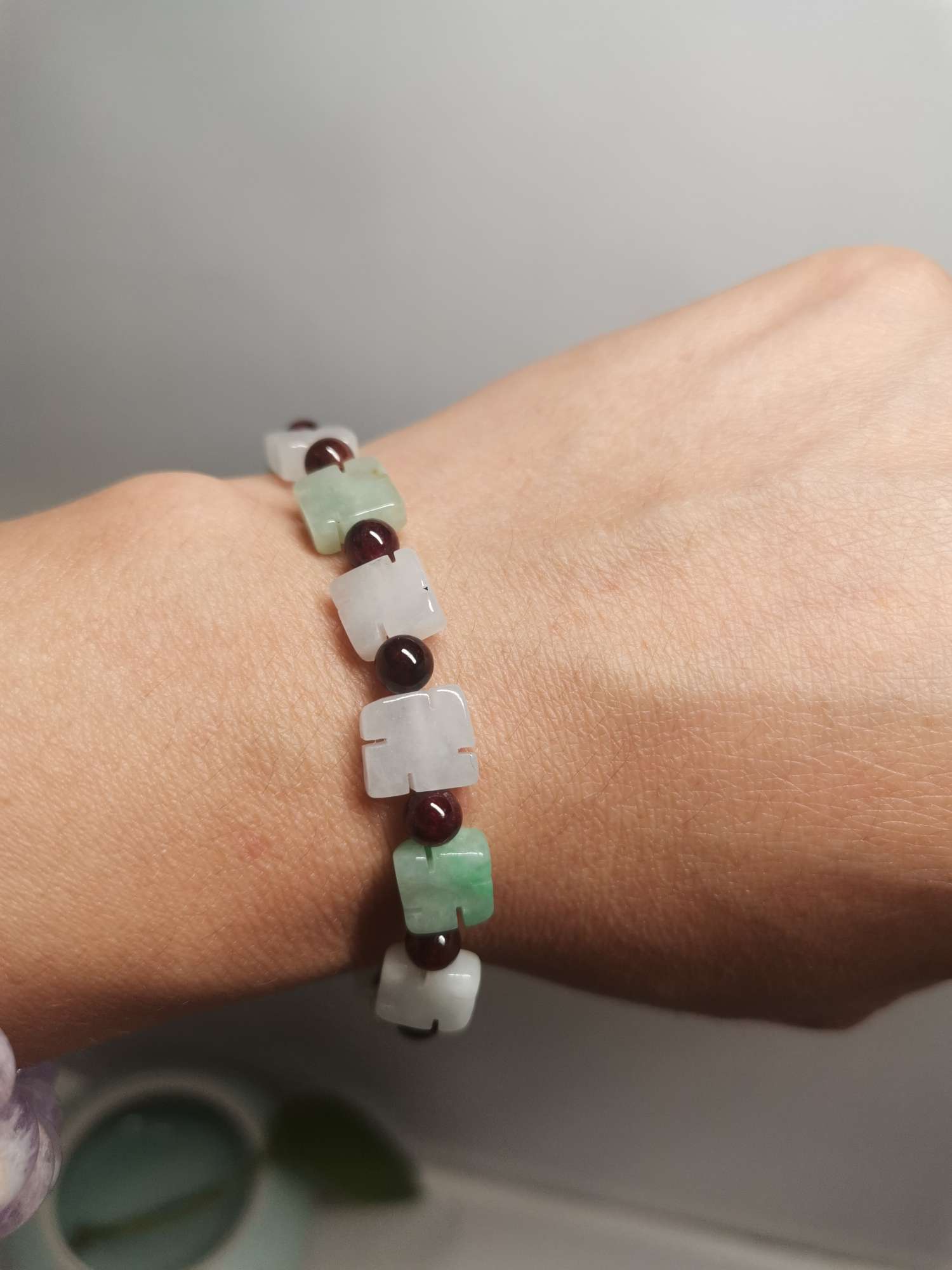 Myanmar jade jade. Pulsera buddha light Application Scenario