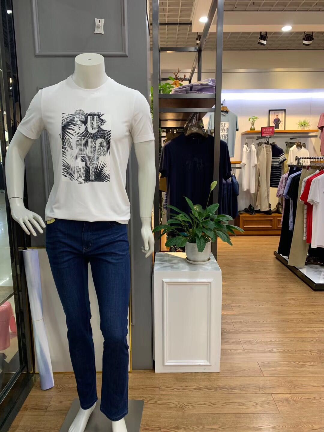 T shirt men's summer fashion new T fall short sleeves thumbnail