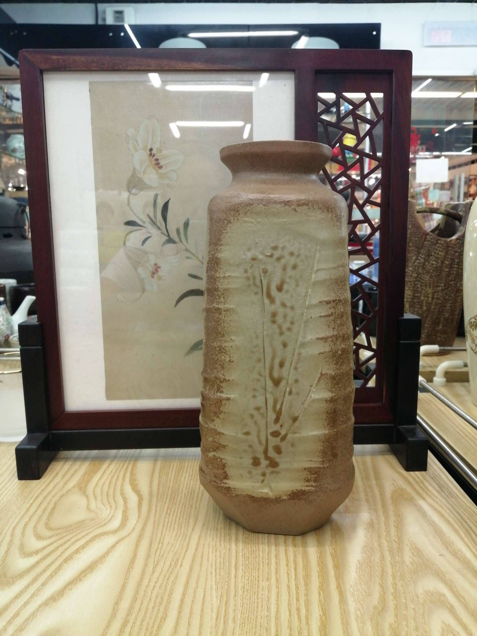 陶瓷花瓶装饰花瓶 蜡烛摆件 精美钻条绳装饰 入油摆件 简约现代艺术品家居装饰品