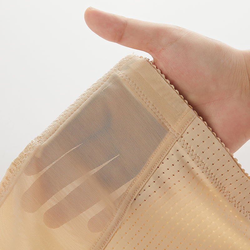 0097#轻透无痕收腹裤网孔超薄高透气平腿收腹裤详情图9