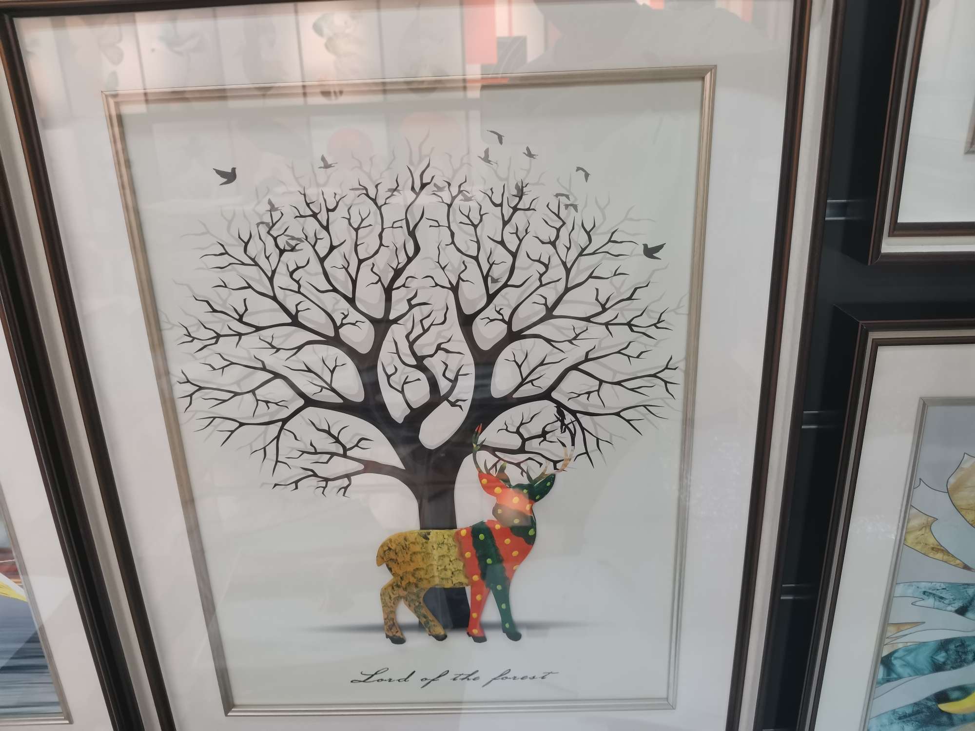 现代简约客厅画装饰大气餐厅壁 画沙发背景墙轻奢挂画高端