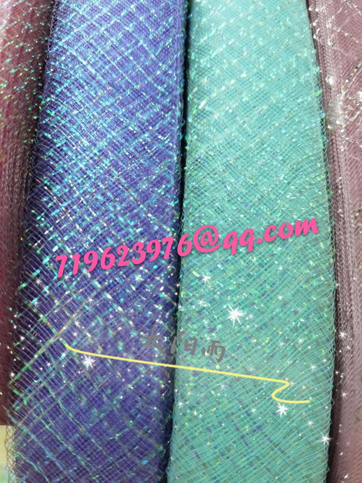 Creative headgear elastic yarn net elastic net flower fishing net handicraft accessories full figure